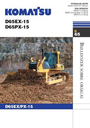 Верижен булдозер Komatsu D65EX-15