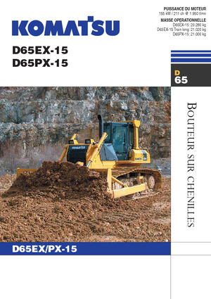 Верижен булдозер Komatsu D65EX-15