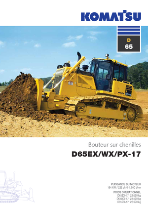 Верижен булдозер Komatsu D65WX-17