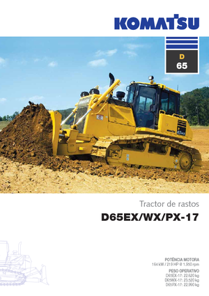 Верижен булдозер Komatsu D65WX-17