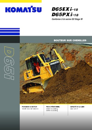 Верижен булдозер Komatsu D65EXi-18