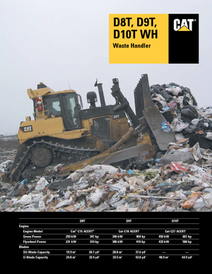 Верижен булдозер Caterpillar D8T