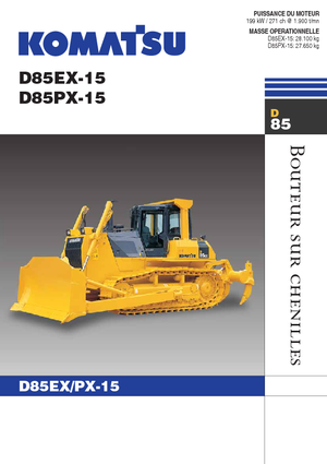Верижен булдозер Komatsu D85PX-15E0