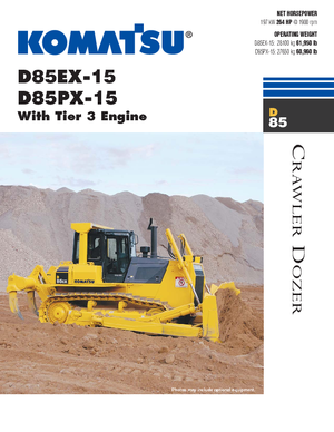Верижен булдозер Komatsu D85PX-15E0