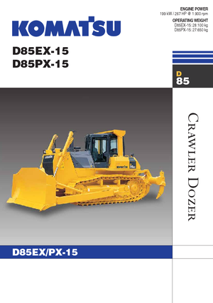 Верижен булдозер Komatsu D85EX-15
