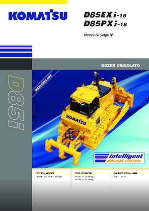 Верижен булдозер Komatsu D85PXi-18E0