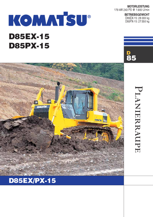 Верижен булдозер Komatsu D85PX-15