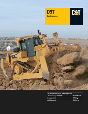 Верижен булдозер Caterpillar D9T