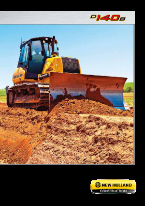 Верижен булдозер New Holland D140B
