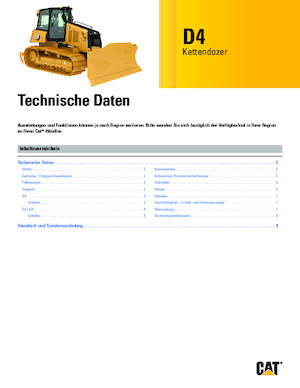 Верижен булдозер Caterpillar D4 XL