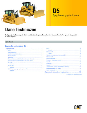 Верижен булдозер Caterpillar D5 LPG VPAT