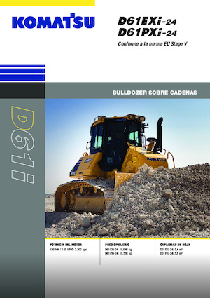 Верижен булдозер Komatsu D61EXi-24E0