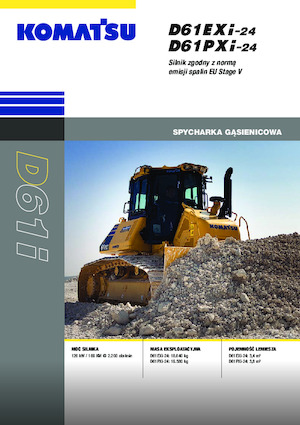 Верижен булдозер Komatsu D61EXi-24E0