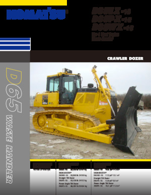 Верижен булдозер Komatsu D65WX-18 WH