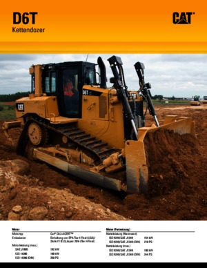 Верижен булдозер Caterpillar D6T LGP