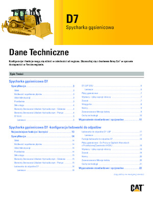 Верижен булдозер Caterpillar D7 LGP
