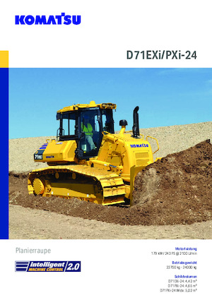 Верижен булдозер Komatsu D71PXi-24E0