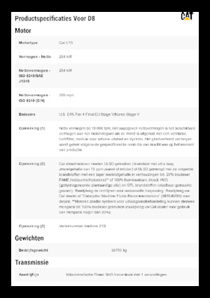 Верижен булдозер Caterpillar D8