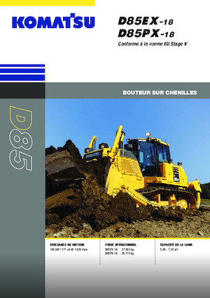 Верижен булдозер Komatsu D85PX-18E0