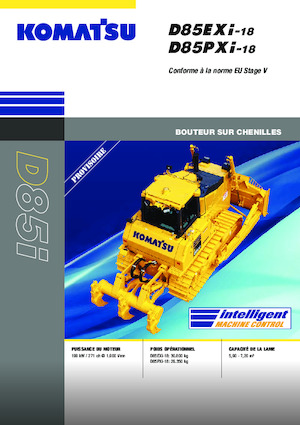 Верижен булдозер Komatsu D85PXi-18E0