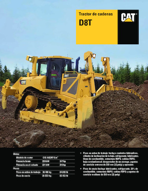 Верижен булдозер Caterpillar D8T