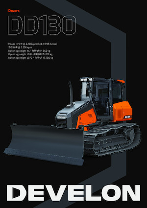 Верижен булдозер Develon DD130LGP2