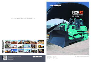 Верижен булдозер Shantui DE26-X2