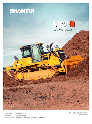Верижен булдозер Shantui DH20-M XL