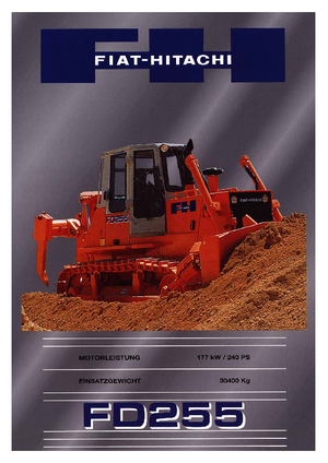 Верижен булдозер Fiat-Hitachi FD 255