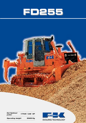 Верижен булдозер Fiat Kobelco FD 255