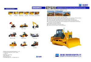 Верижен булдозер Sinomach GTY320