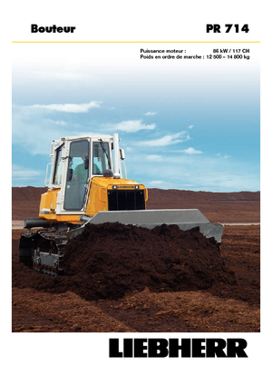 Верижен булдозер Liebherr PR 714 LGP