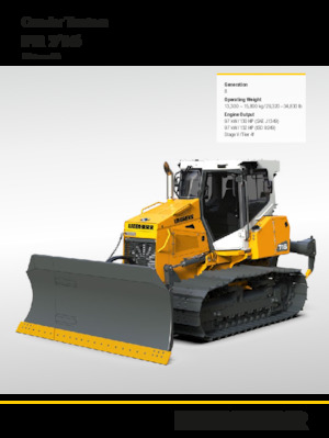 Верижен булдозер Liebherr PR 716 XL G8.0