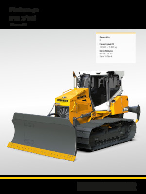 Верижен булдозер Liebherr PR 716 Litronic