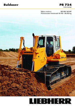 Верижен булдозер Liebherr PR 724 L