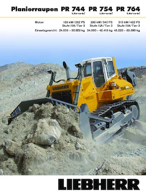 Верижен булдозер Liebherr PR 764 Litronic 