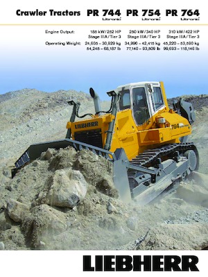 Верижен булдозер Liebherr PR 764 Litronic 