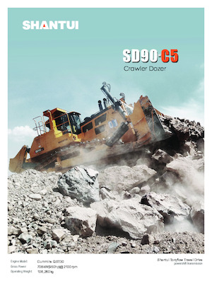 Верижен булдозер Shantui SD90-C5