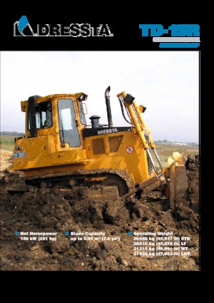 Верижен булдозер Dressta TD 15 R WT