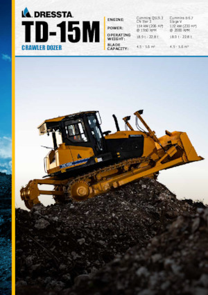 Верижен булдозер Dressta TD 15M Extra LT