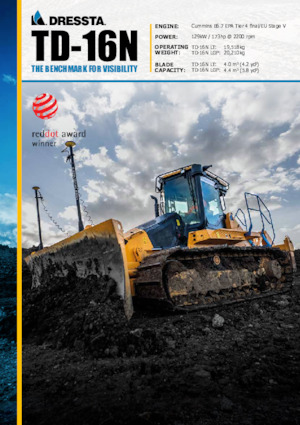 Верижен булдозер Dressta TD 16N LGP