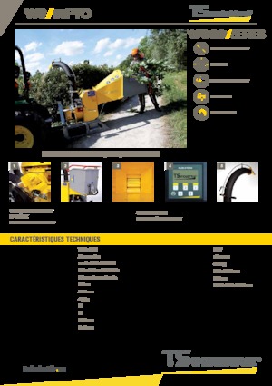 Дробилки за дърво TS-Industrie 10 PTO