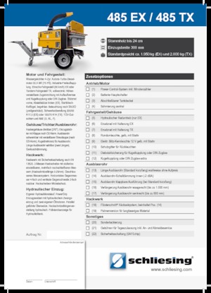 Дробилки за дърво Schliesing 485 TX