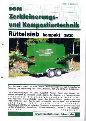 Дробилки за дърво Berkili 50 D 30+F