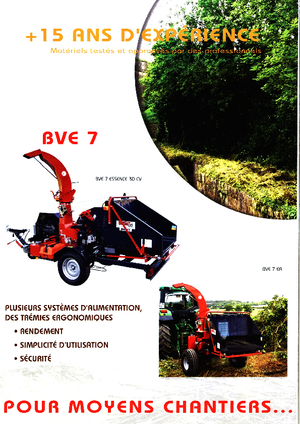 Дробилки за дърво Bugnot BV-E 8 EA