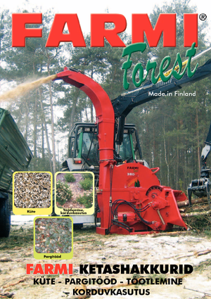 Дробилки за дърво Farmi CH 160 THF