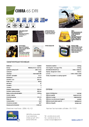 Дробилки за дърво TS-Industrie Cobra 65 DRI