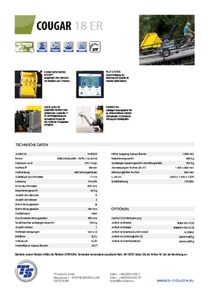 Дробилки за дърво TS-Industrie Cougar 18 ER