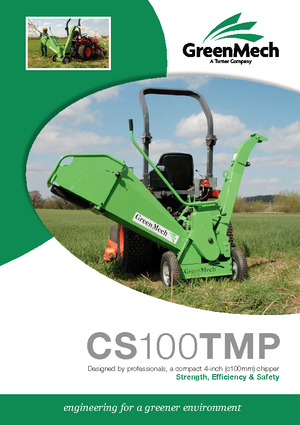 Дробилки за дърво Green Mech CS 100 TMP