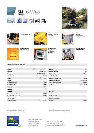 Дробилки за дърво TS-Industrie GM 10 M 80